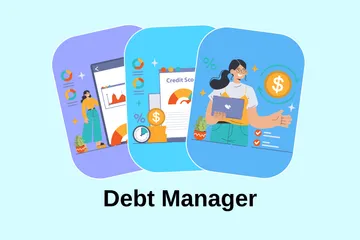 Debt Manager Illustration Pack