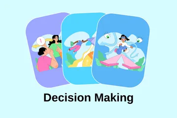 Decision Making Illustration Pack