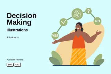 Decision Making Illustration Pack