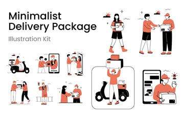 Delivery Package Illustration Pack