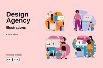 Design Agency Illustration Pack