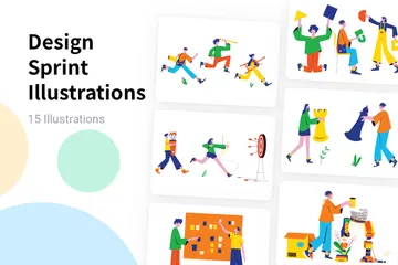 Design Sprint Illustration Pack