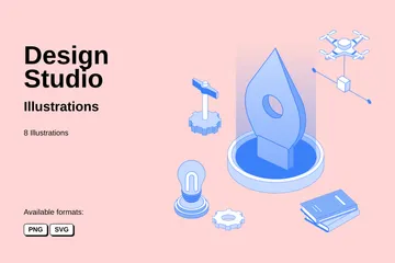Design Studio Illustration Pack