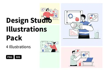 Design Studio Illustration Pack