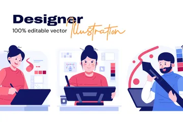 Designer Illustrationspack