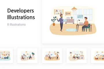 Developers Illustration Pack