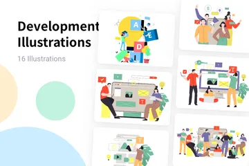 Développement Pack d'Illustrations