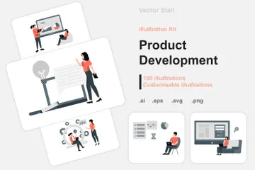 Développement de produits Pack d'Illustrations