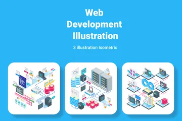 Développement web Pack d'Illustrations