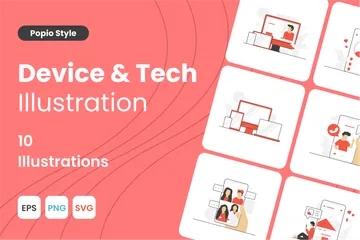 Device & Tech Illustration Pack