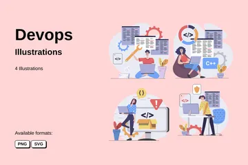 DevOps Illustrationspack