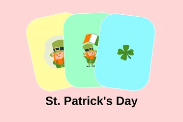 Día de San Patricio Illustration Pack