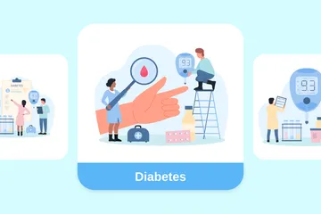 Diabetes Illustration Pack