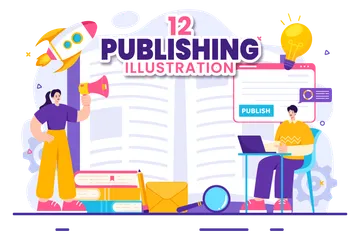 Digital Publishing Illustration Pack