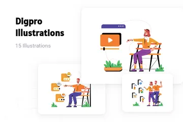 Digpro Illustration Pack