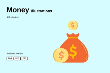 Dinero Illustration Pack