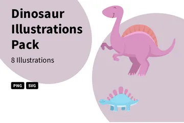 Dinosaur Illustration Pack