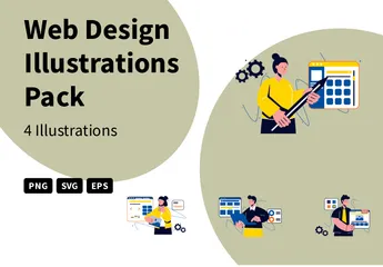 Diseño web Paquete de Ilustraciones
