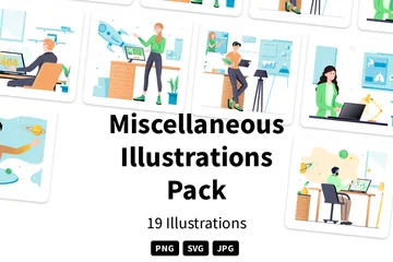 Divers Illustration Pack