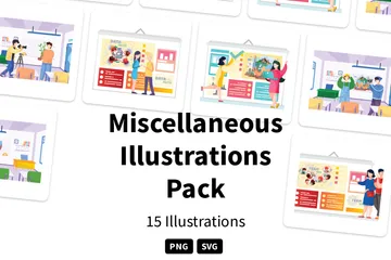 Divers Pack d'Illustrations