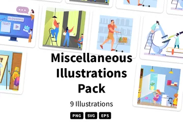 Divers Illustration Pack