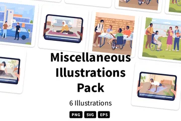 Divers Pack d'Illustrations