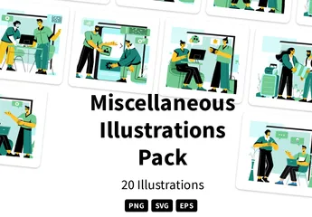 Divers Pack d'Illustrations