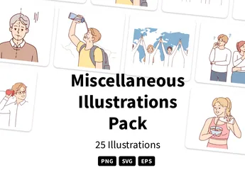 Divers Pack d'Illustrations