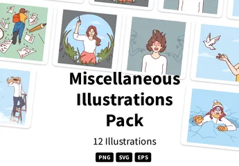 Divers Pack d'Illustrations