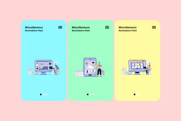 Divers Pack d'Illustrations