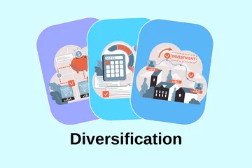Diversification Illustration Pack