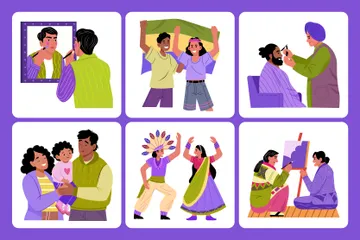 Diversity Illustration Pack