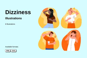 Dizziness Illustration Pack