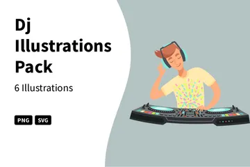 DJ Pack d'Illustrations