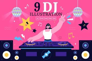 DJ Illustration Pack