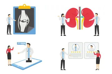 Médecin Illustration Pack