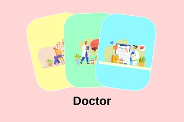 Médecin Pack d'Illustrations