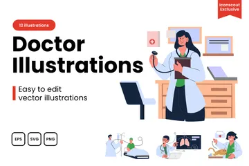 Doctor Illustration Pack