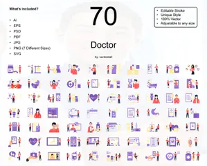 Doctor Illustration Pack