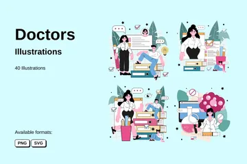 Doctors Illustration Pack