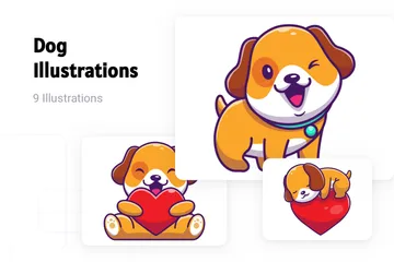 Dog Illustration Pack