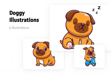 Doggy Illustration Pack