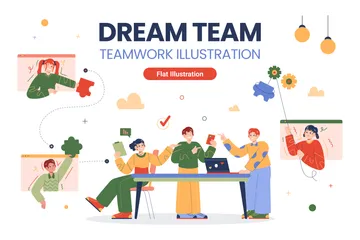 Dream Team Illustration Pack