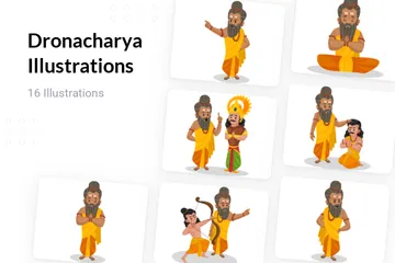 Dronacharya Illustration Pack