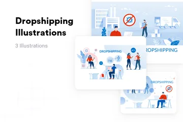 Dropshipping Illustration Pack
