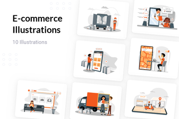 E-commerce Illustration Pack