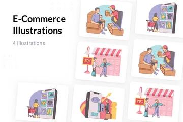 E-Commerce Illustration Pack