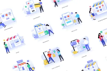 E-Commerce Illustration Pack