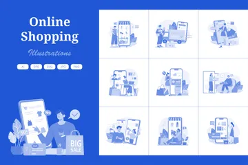 E-Commerce Illustration Pack