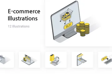 E-commerce Illustration Pack